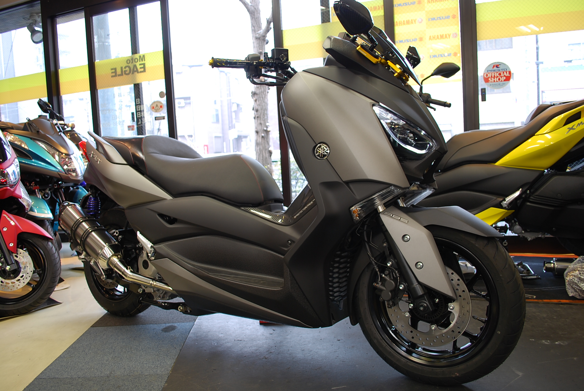 X-MAX 改　ローダウン　バーハン 004